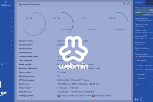 რა არის Webmin და როგორ დავაკონფიგურიროთ სერვერი მარტივად | www.Lider.ge