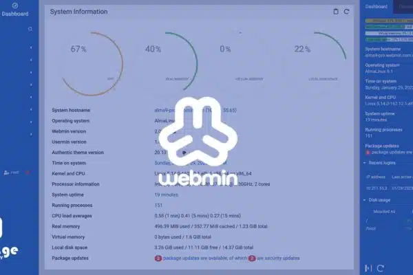 რა არის Webmin და როგორ დავაკონფიგურიროთ სერვერი მარტივად | www.Lider.ge
